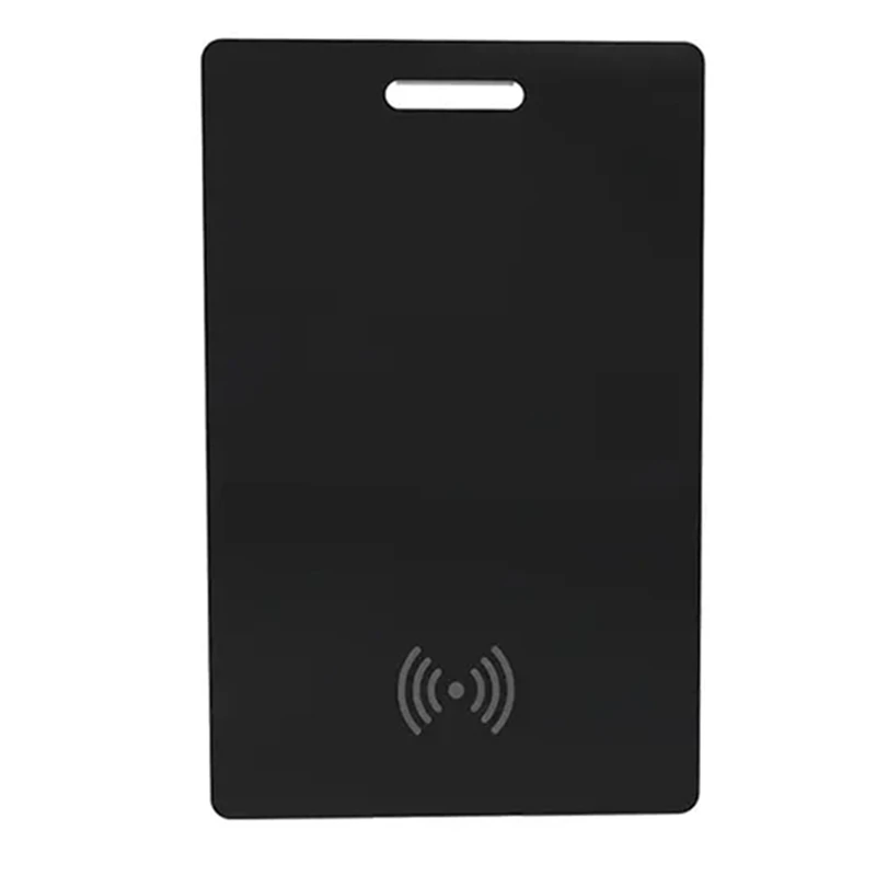 Cartão de trilha inteligente de carregamento sem fio funciona para apple encontrar meu carteira rastreador localizador de telefone ultrafino mini localizador