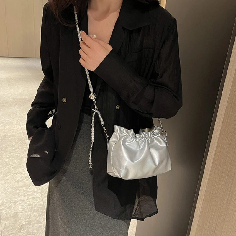 

Новые высококачественные сумки на плечо из искусственной кожи, модная сумка через плечо с цепочкой, женские сумки-мессенджеры, сумки