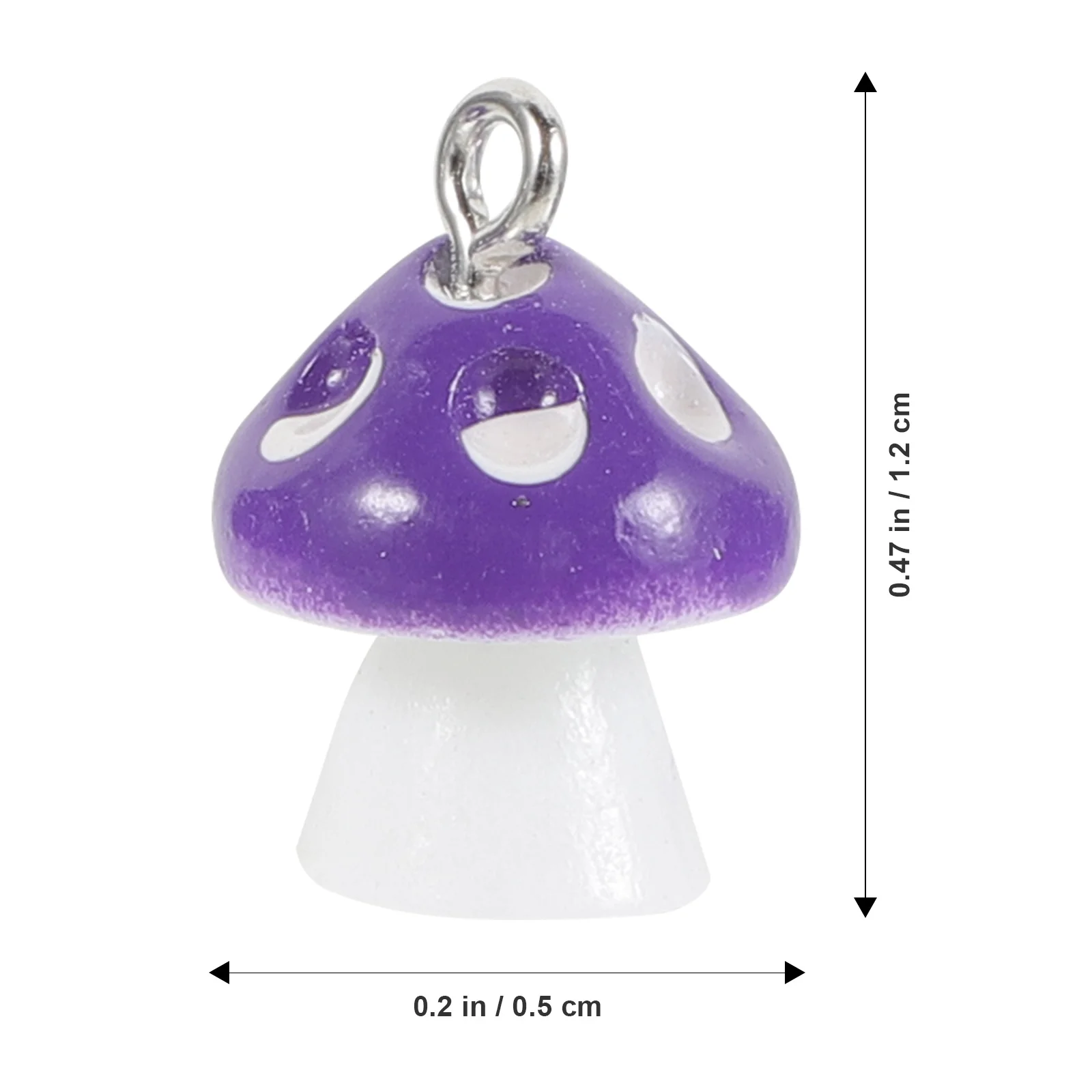 

30Pcs Mushroom Resin Pendants Unique Shape DIY Jewelry Making Necklace Bracelet Earrings Fashion Charm Accessories