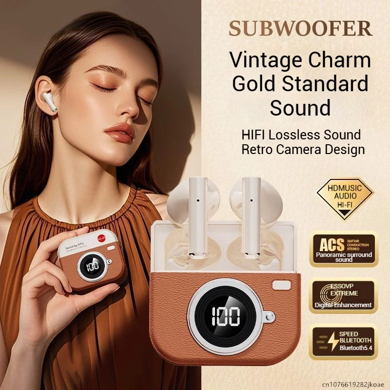 جديد Q86 Tws سماعات لاسلكية للحد من الضوضاء الموسيقى الرياضية مع ميكروفون الطاقة LED شاشة ديجيتال Hd سماعات الصوت