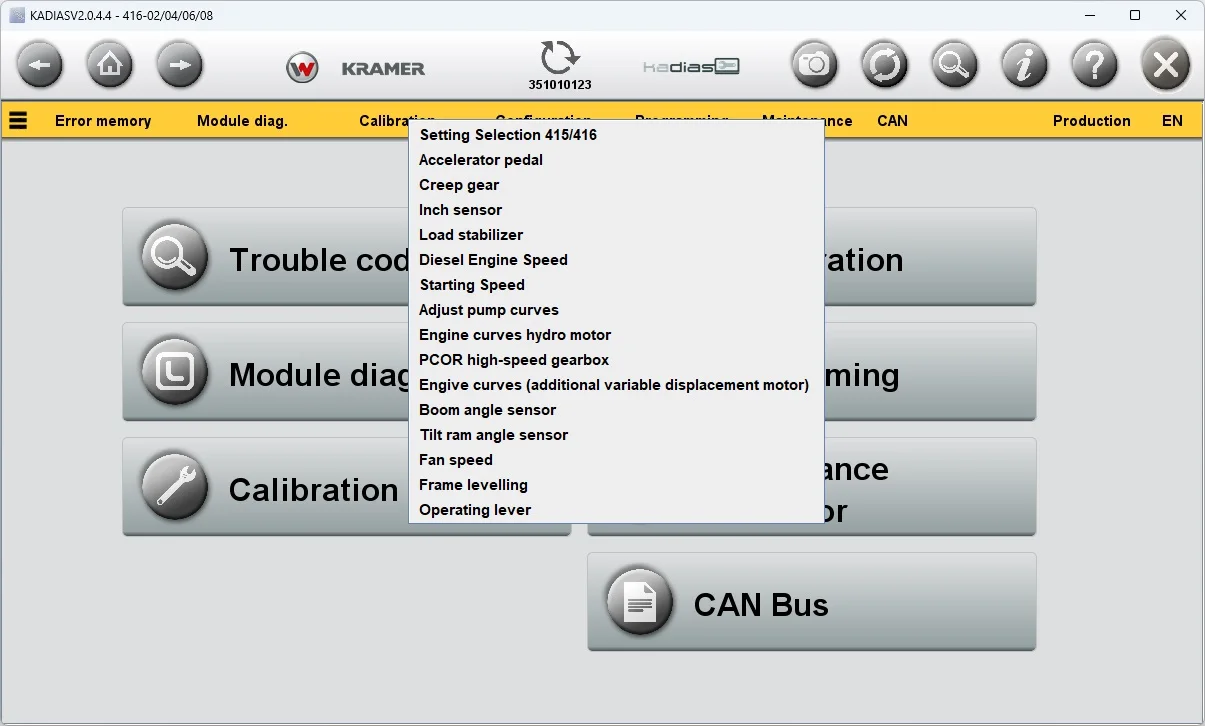 KRAMER DIAGNOSTIC KIT (CANFOX)