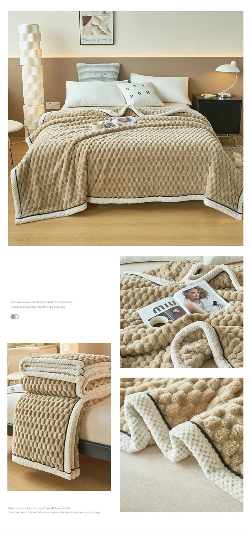 Turtle Velvet Spring Autumn Warm Blankets for Bed Soft Fluffy Comfortable Coral Velvet Throw Blanket Sofa Single Double Blanket
