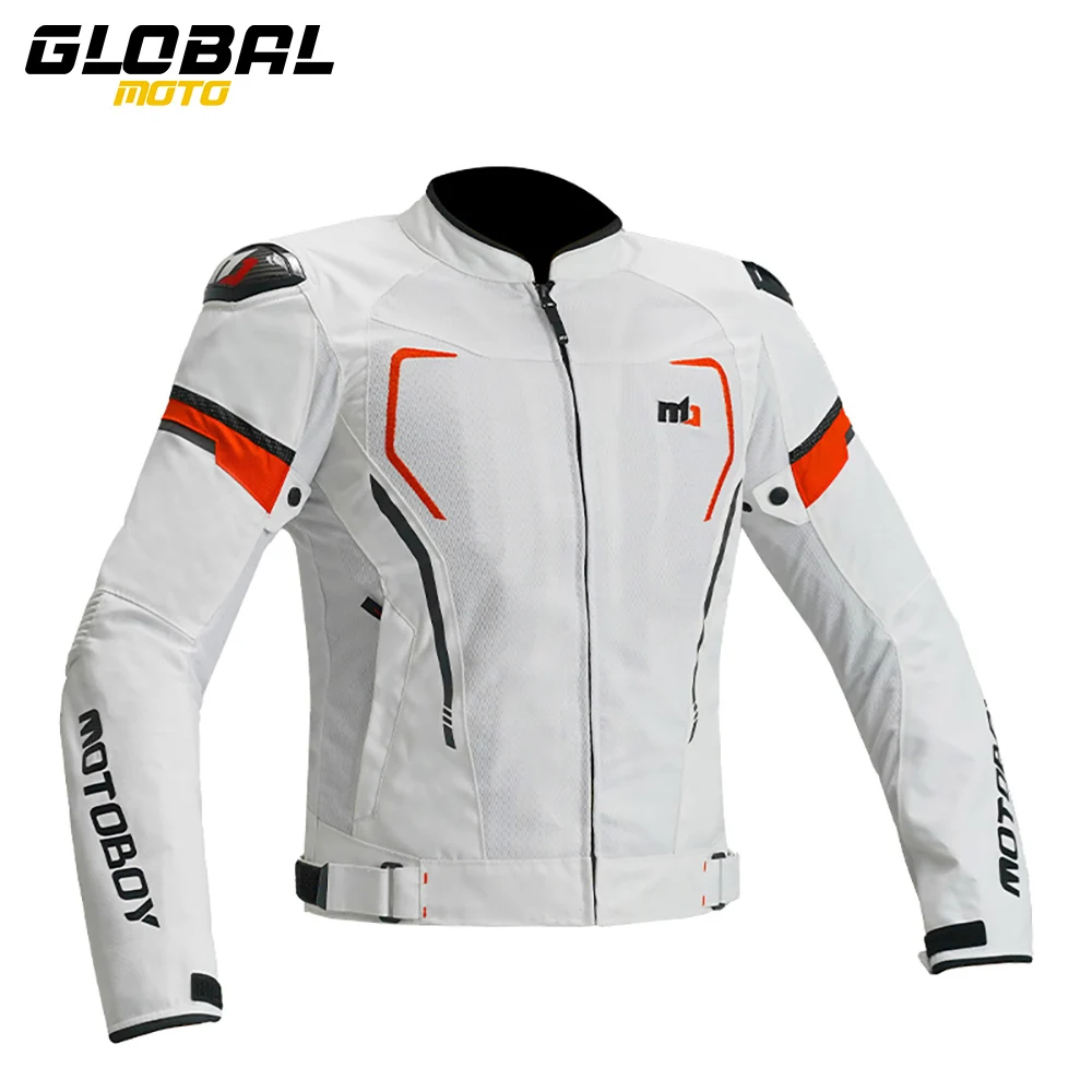 Summer Breathable Motorbike Jacket Windproof And Anti Fall Motorcycle Riding Protective Clothing Wear Resistant Moto Equipment