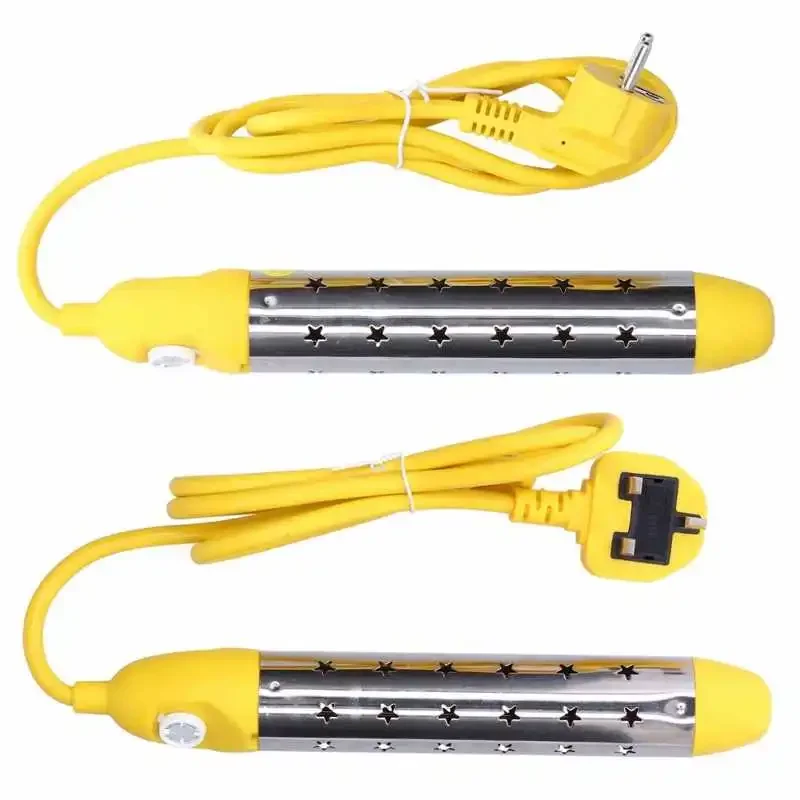 Immersion Heater Portable Electric Anti Scald Automatic Power Off Immersion Water Boiler Electric Water Heaters 2500W 220V