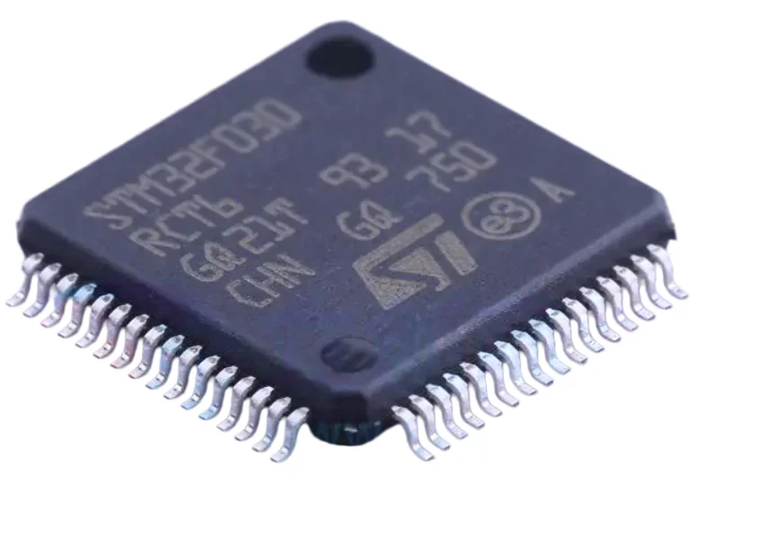 Original and genuine STM32F030RCT6 LQFP-64 ARM Cortex-M0 32-bit microcontroller MCU