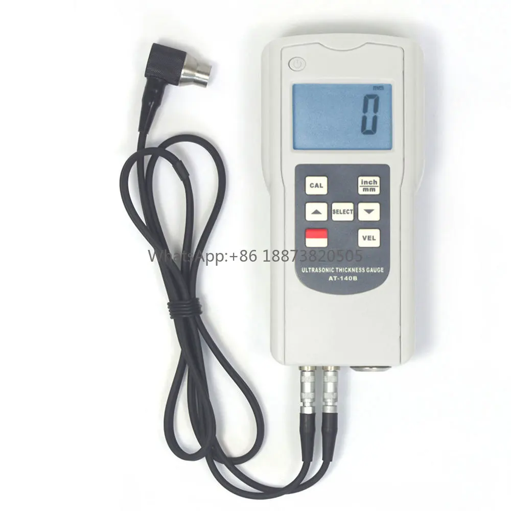 AT-140B New High Resolution Digital Ultrasonic Thickness Gauge Meter 0.01 mm