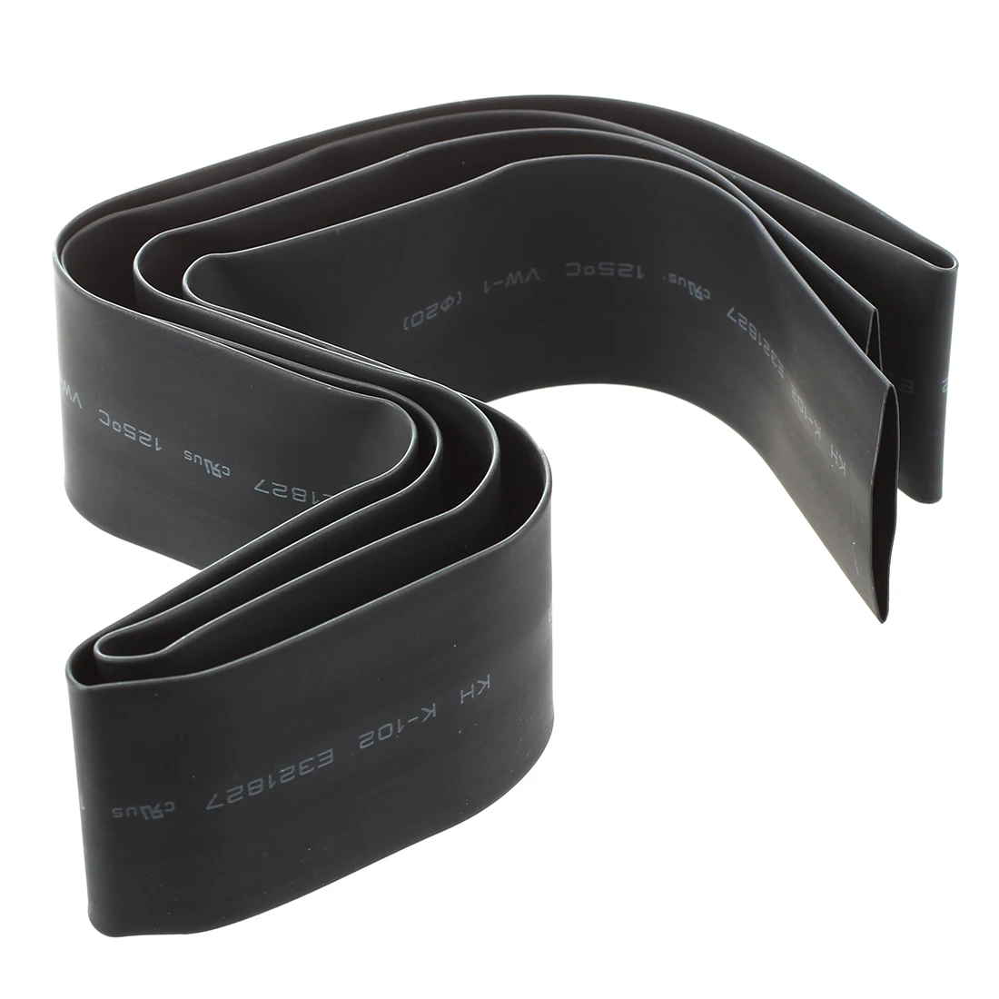 Premium 20mm Black Heat Shrinkable Tube Shrink Tubing Sleeve Cable Wrap 1m