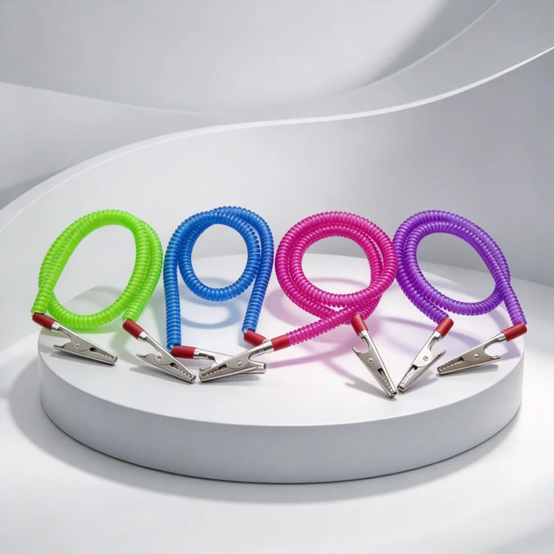 JUMTOP 1Pc Dental Scarf Clip Oral Dental Supplies Napkin Holder Spring Rope Bibs Clips Dentistry Tool