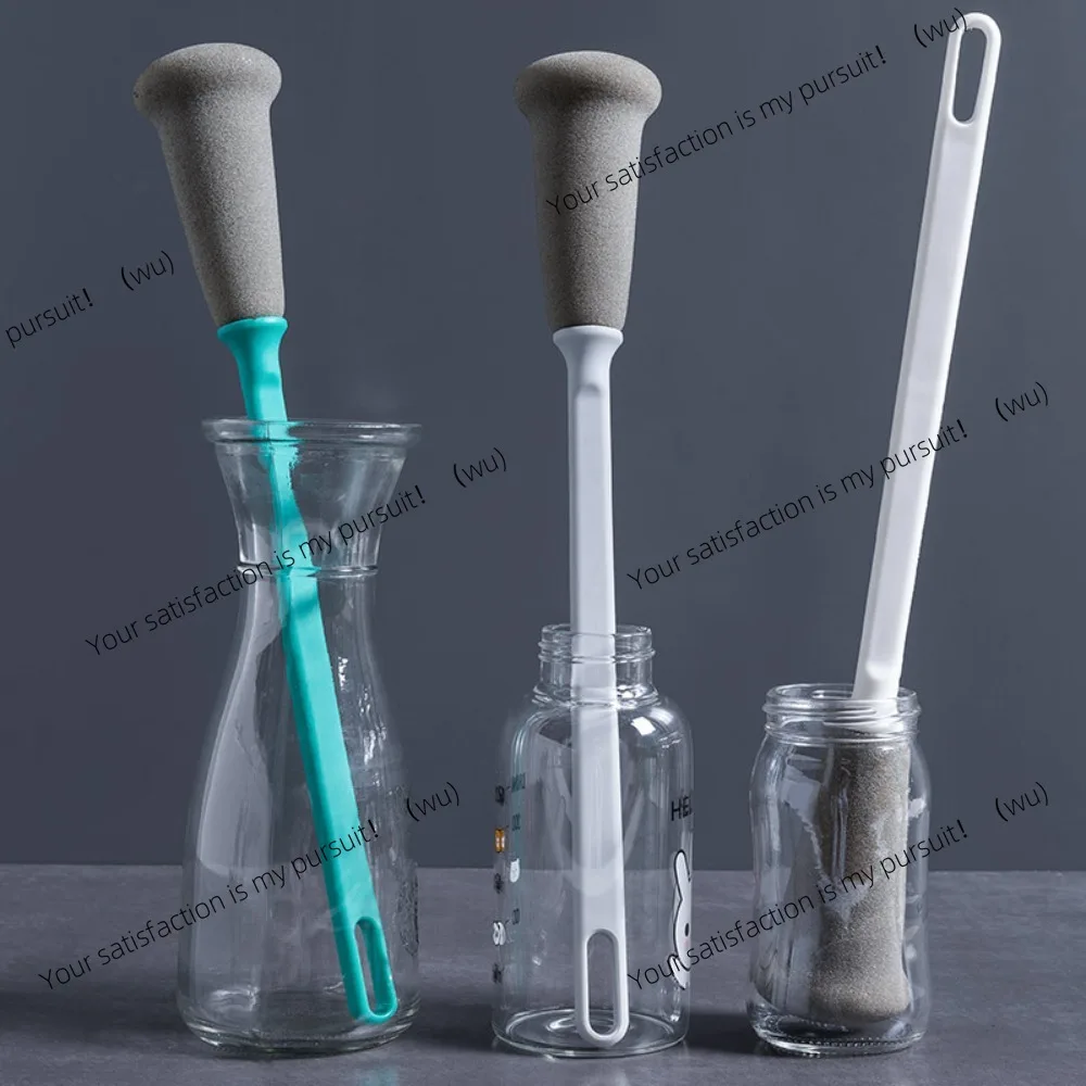 Long handle sponge brush, kitchen cleaning supplies, bottle brush