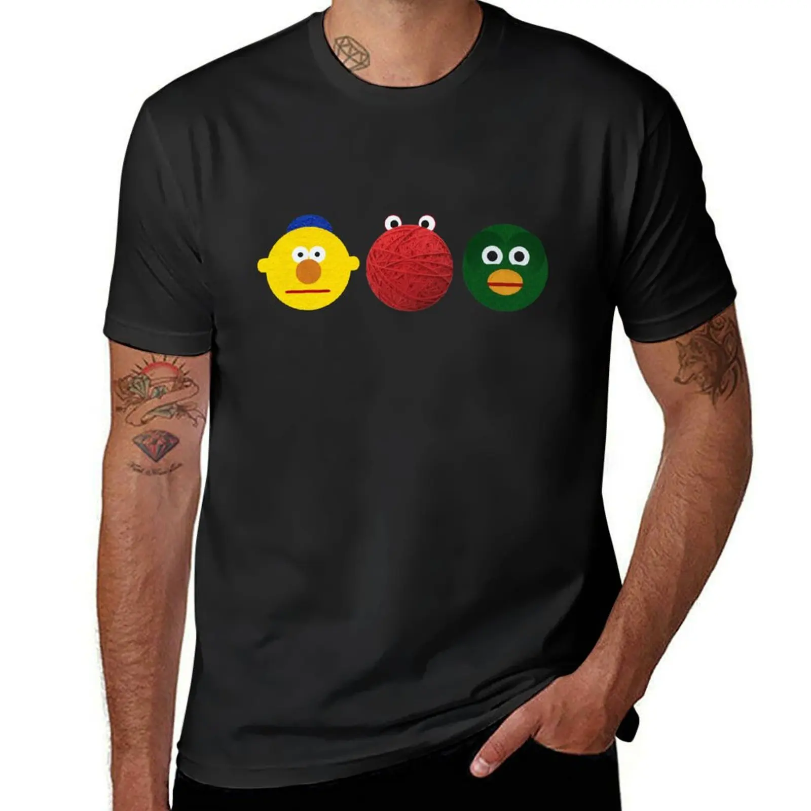 DHMIS Guys T-Shirt oversized funnys korean fashion mens plain t shirts