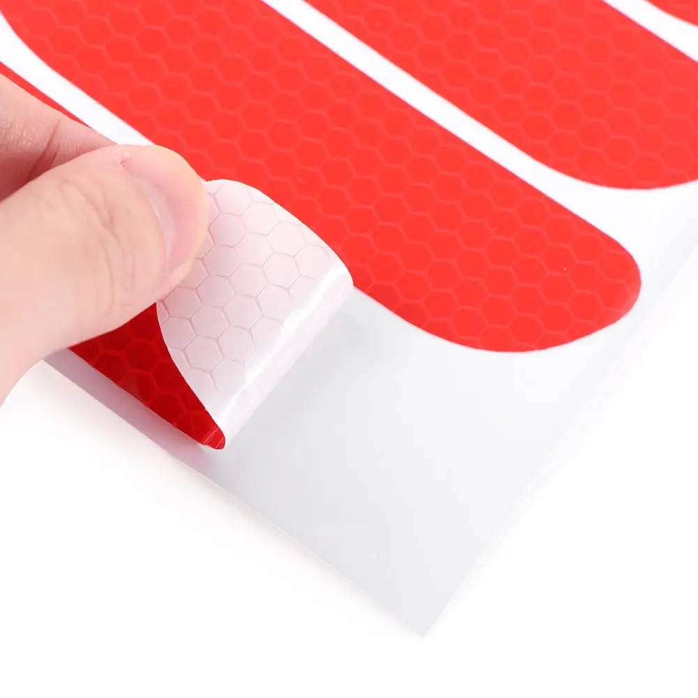 

4pcs 4Pcs Auto Open Sign Warning Mark Safety Reflective Tape Car Door Stickers