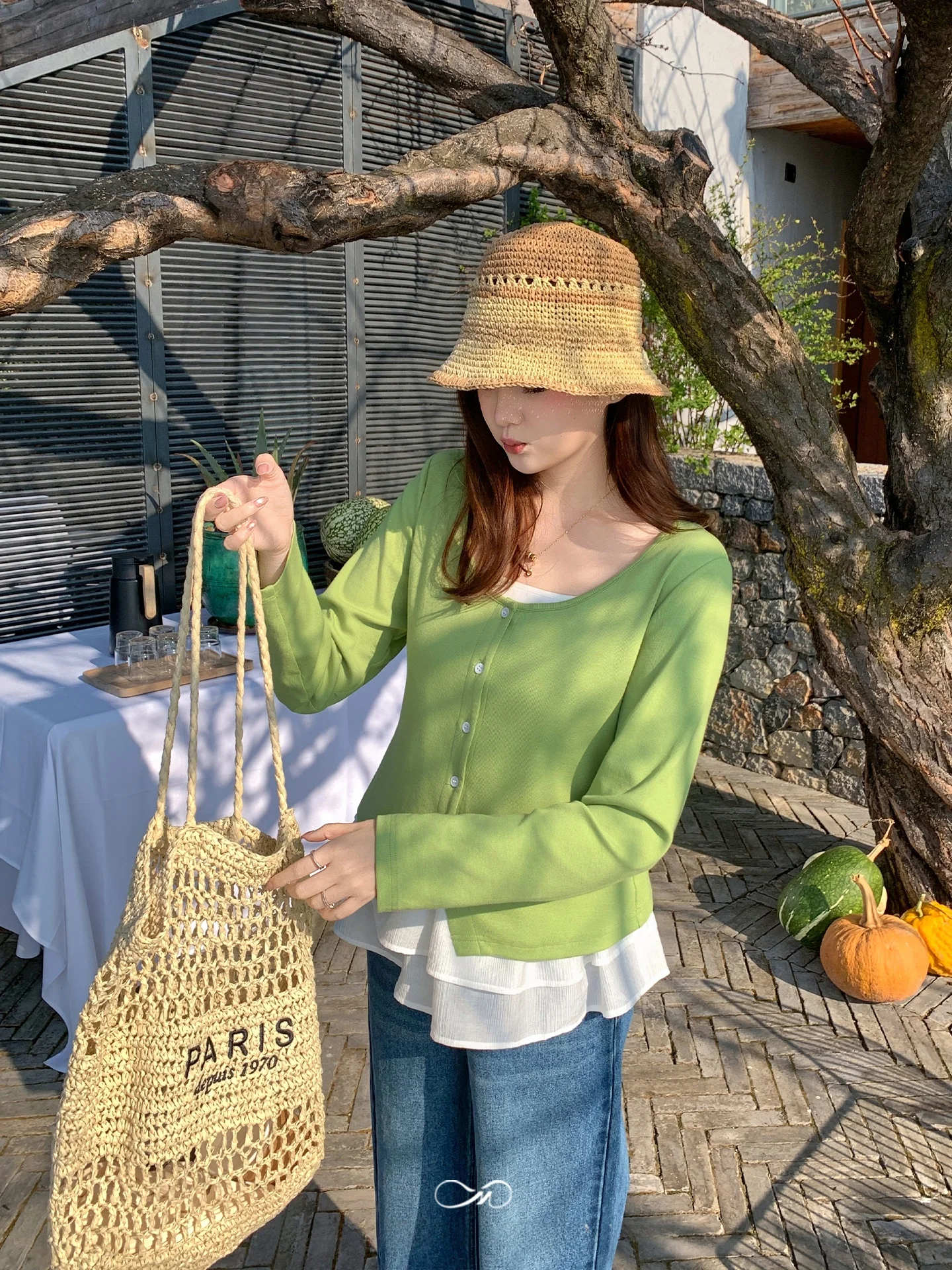 

plus Size Women's Casual Knitted Long Sleeve round Neck Open Cardigan Spring Fashion plus Size Loose Fit Slimming Bottom Split