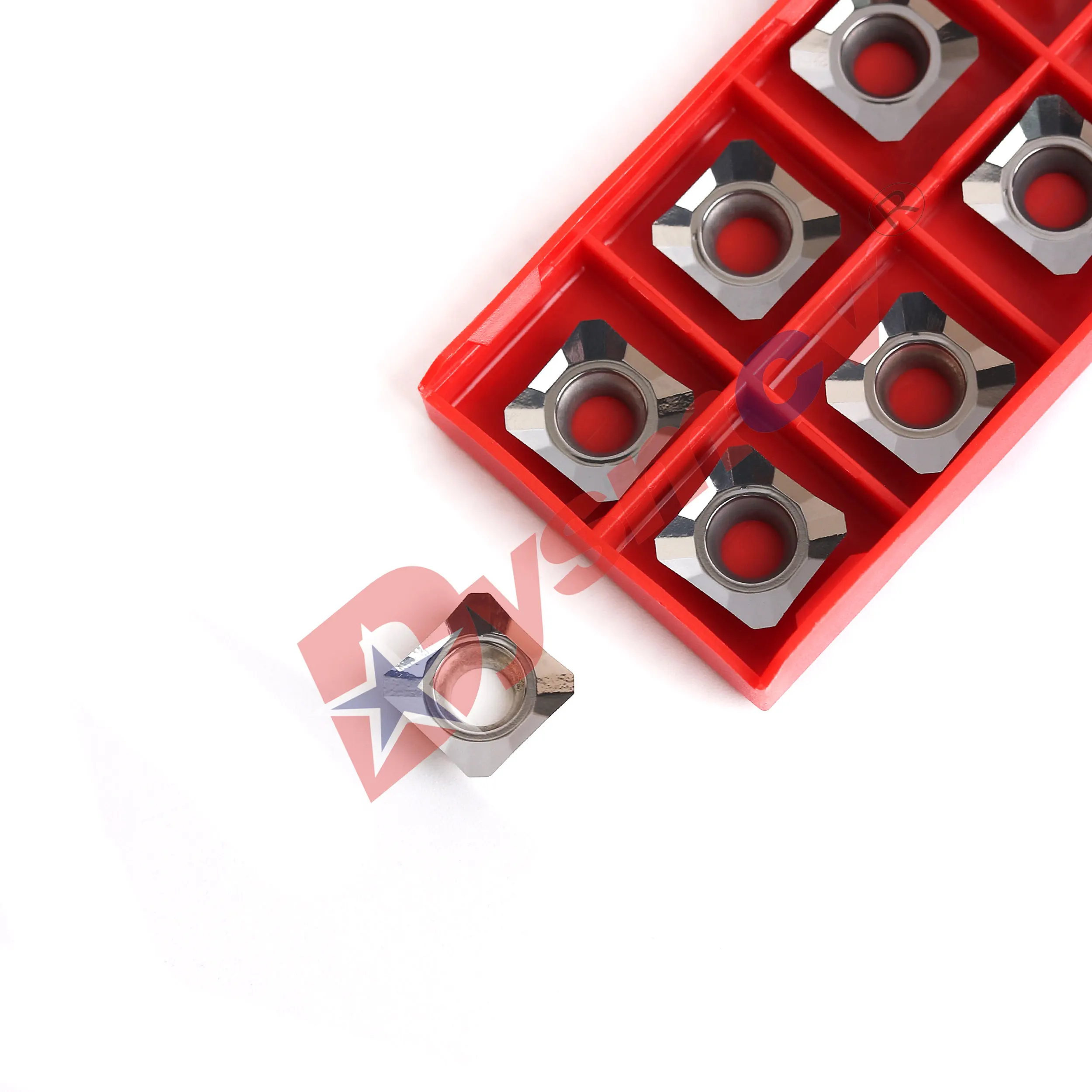 DESKAR SEHT1204AFFN AL K10 CNC Lathe Cutter Milling Turning Tools Mill Blades For Aluminum And Copper Processing Special Inserts