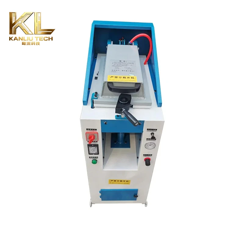 Factory Supply Manual Cover-Type Sole Pressing Machine, Pneumatic Air Pressure Shoe Sole Attaching Machine, Shoemaking Equipment