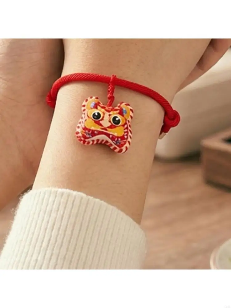  Colorful Childrens Bracelet Craft Kits Multiple Design Options Woven Red Rope