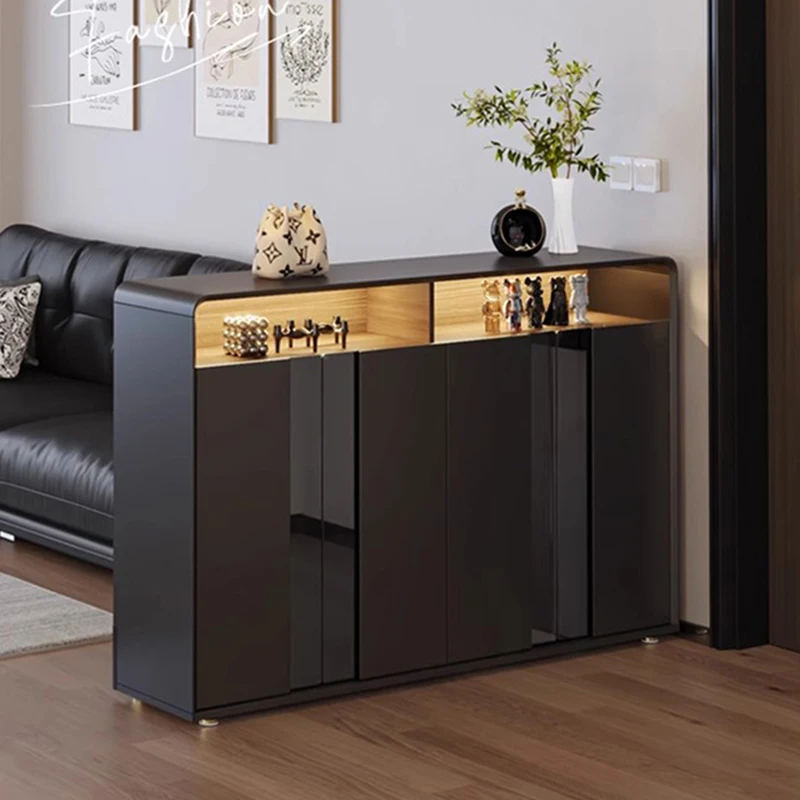 Living Room Wooden Shoe Cabinet Organizer Storage Tower Desk Shoe Shelf Box Luxury Nordic Designer Muebles Entrance Furniture