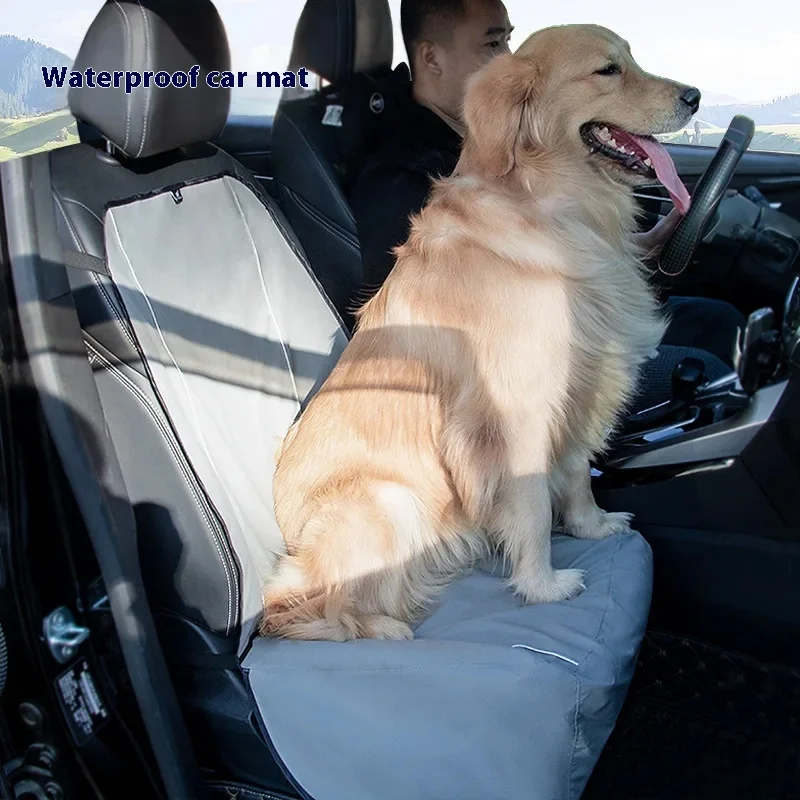 

Pet Dog Car Co-pilot Seat Cushion Waterproof Scratch-proof Dirt-proof Hair-shedding Car Front Car Wash Dog Seat Cushion Mats
