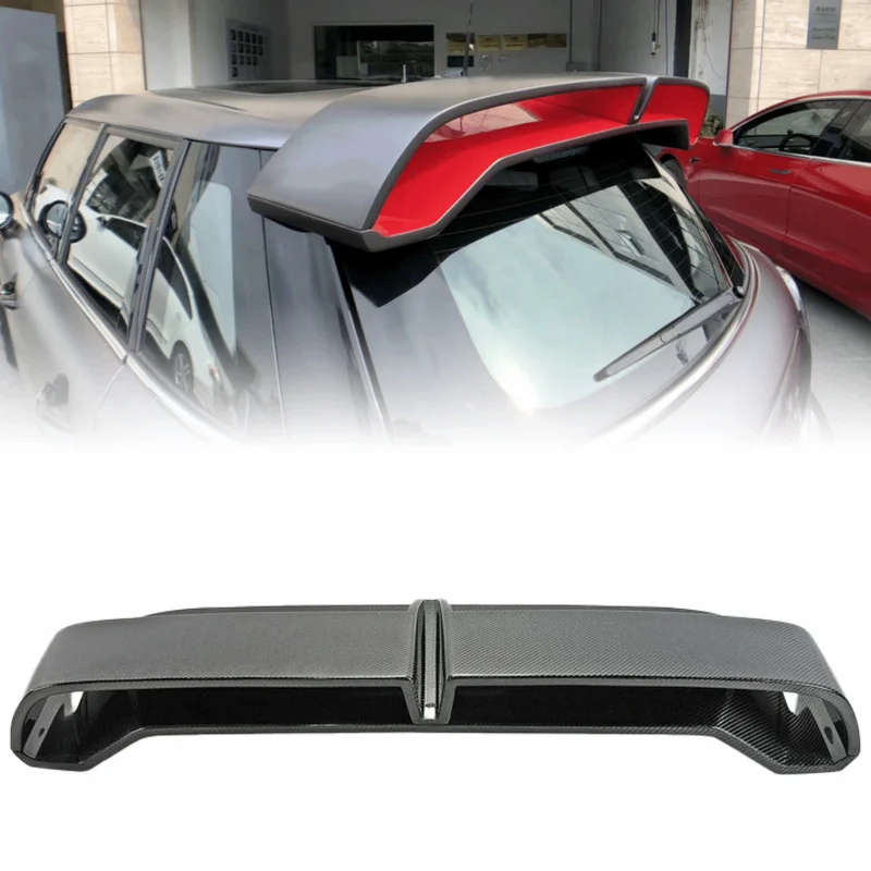 

F55 F56 GP3 Style Carbon Fiber Rear Trunk Spoiler (Both Fit 3 & 5 Door Only, Not 1:1)
