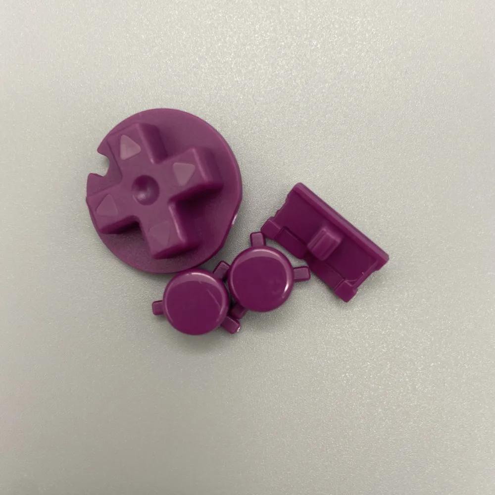 ​100Set Colorful Buttons Set  For Gameboy Pocket  for GBP On Off Button AB Buttons D Pads Replacement