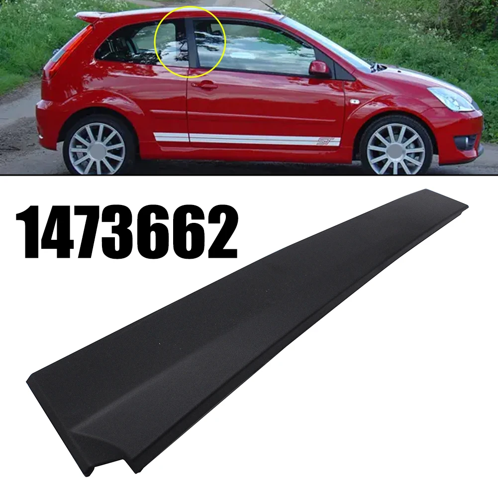 Car Door B-pillar Side Door Pillar Moulding Trim Panel Cover 1473663 1473662 For FORD FIESTA 2/3 DOOR 2002-2008