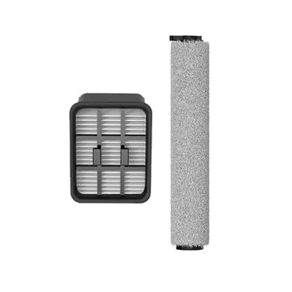 استبدال مجموعة مرشح الفرشاة الرئيسية التقاط الحطام الفعال ل Vozascly W12 ممسحة الأرضية اللاسلكية أجزاء المكنسة الكهربائية الملحقات