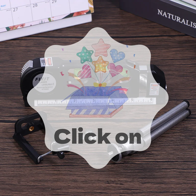 أداة خط مستوى الليزر متعددة الأغراض مجموعة أدوات قياس الليزر القياسية عبر الخط مع حامل ثلاثي القوائم معدني #1