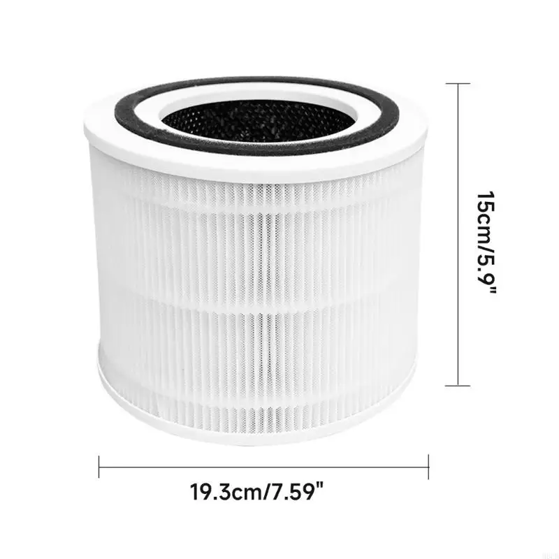 Set m6cb 2 pulitori filtro Pulsanti Purificatore sostituzione Accessorio Accessorio Plastico Materiale per