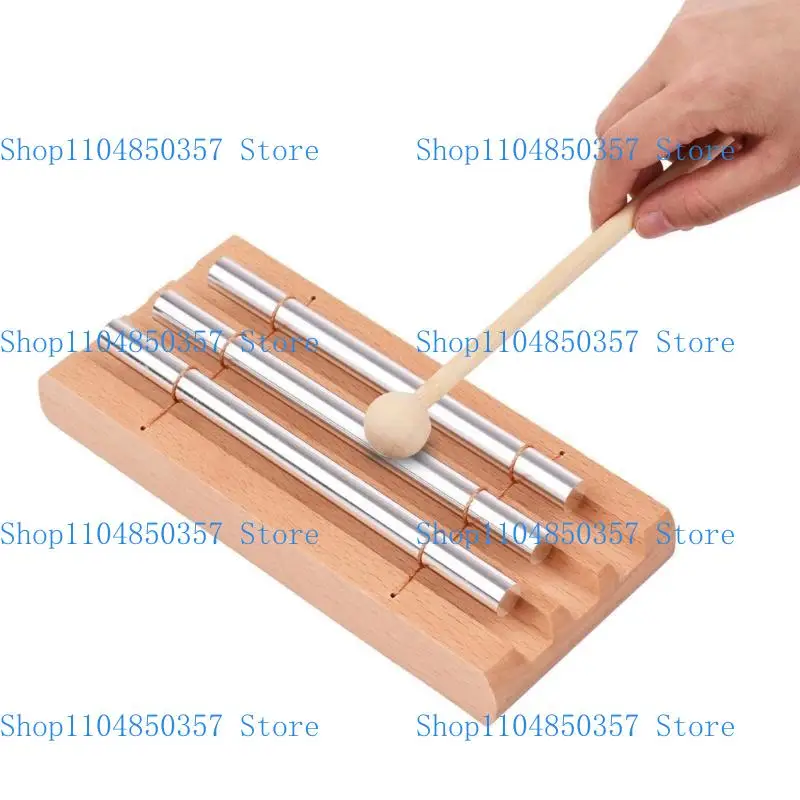 5ASD الرياح تتناغم أجراس الإيقاع الصوتي للرياح الأنبوب لليوغا والاجتماع والعلاج الصوتي سهل اللعب