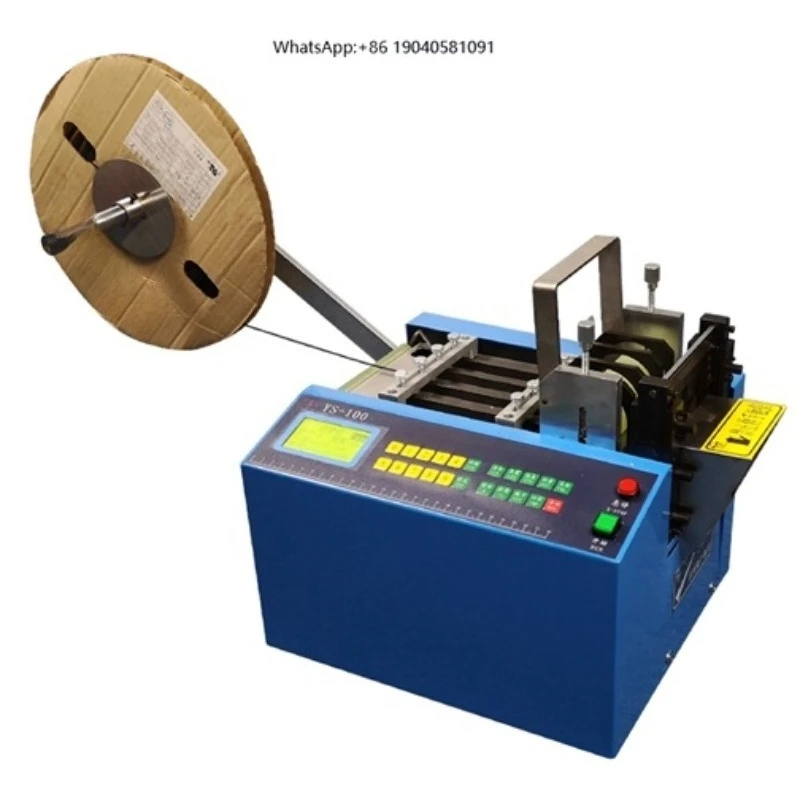 Top Selling White Cotton Elastic Rope Cutting Machine Automatic Grade Motor Core Components for Apparel Food Paper Carton