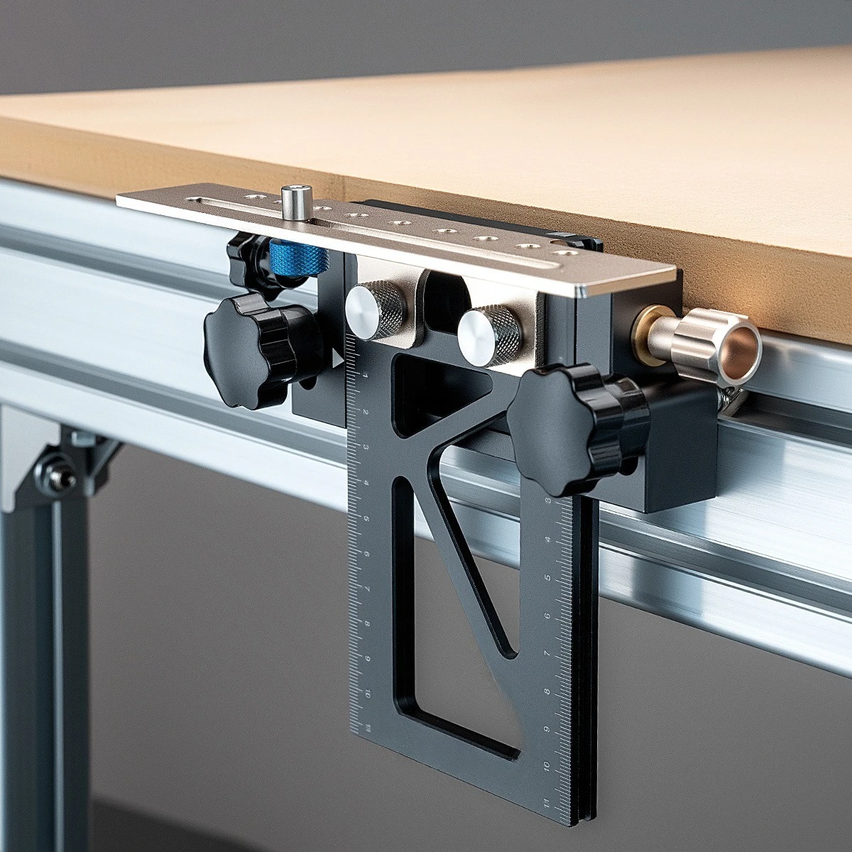 MFT Woodworking Desktop 20mm Center Guiding Rail Saw Upturned Hinge Hole Table System DIYHD40
