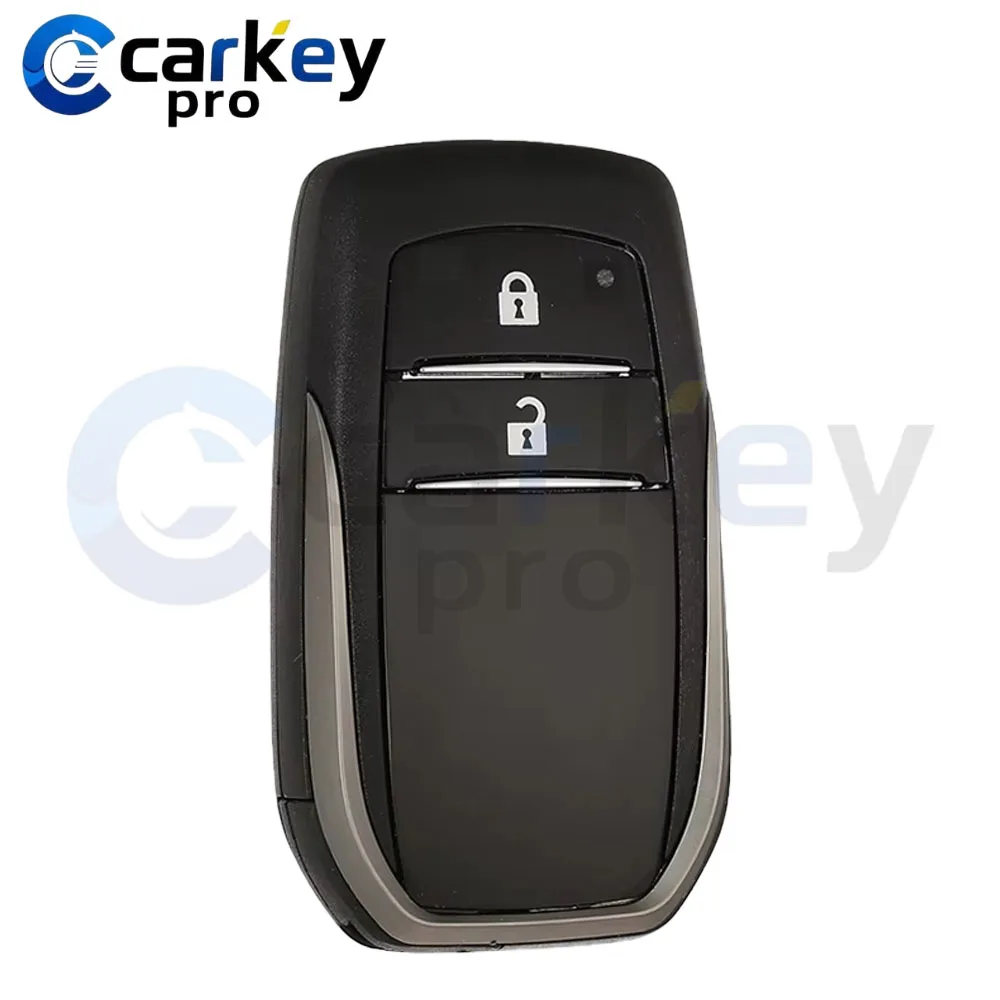 Carkeypro 2Buttons 433/434MHz 2561 NCF29A1M / HITAG AES / 4A CHIP 8990H-K0050 B3H2K2R Smart Key For Toyota Yaris 2020+