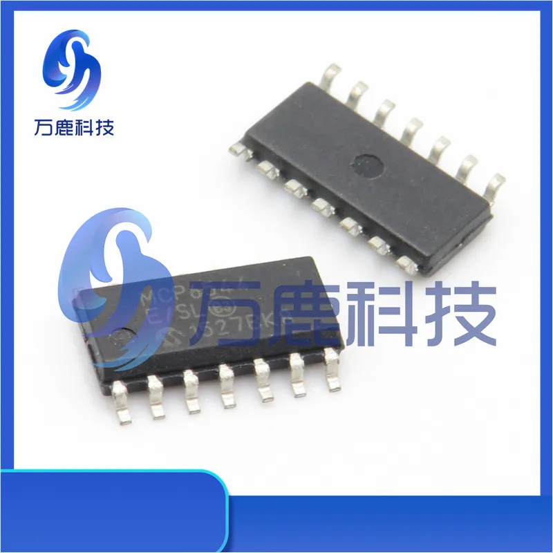 Mcp6544-E/Sl Quad 1.6V Push/Pull Comparator, E Temp Soic-14