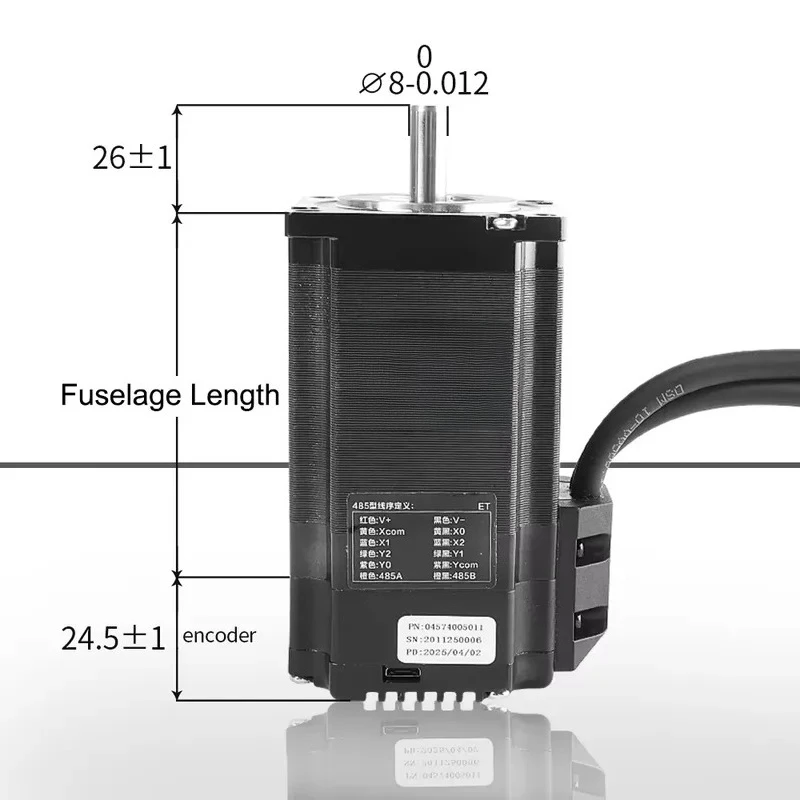 IM57ET76 4a 1.26n. M Driver Code Integrated Stepper Motor Bus Control Rs485 Multi Turn