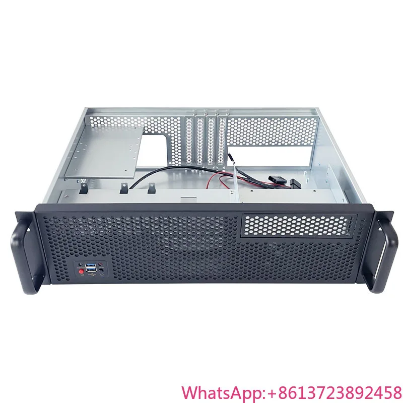 

3U-300 Industrial Control Server Chassis with Optical Drive Position Workstation Storage ATX Chassis 30cm Short Case