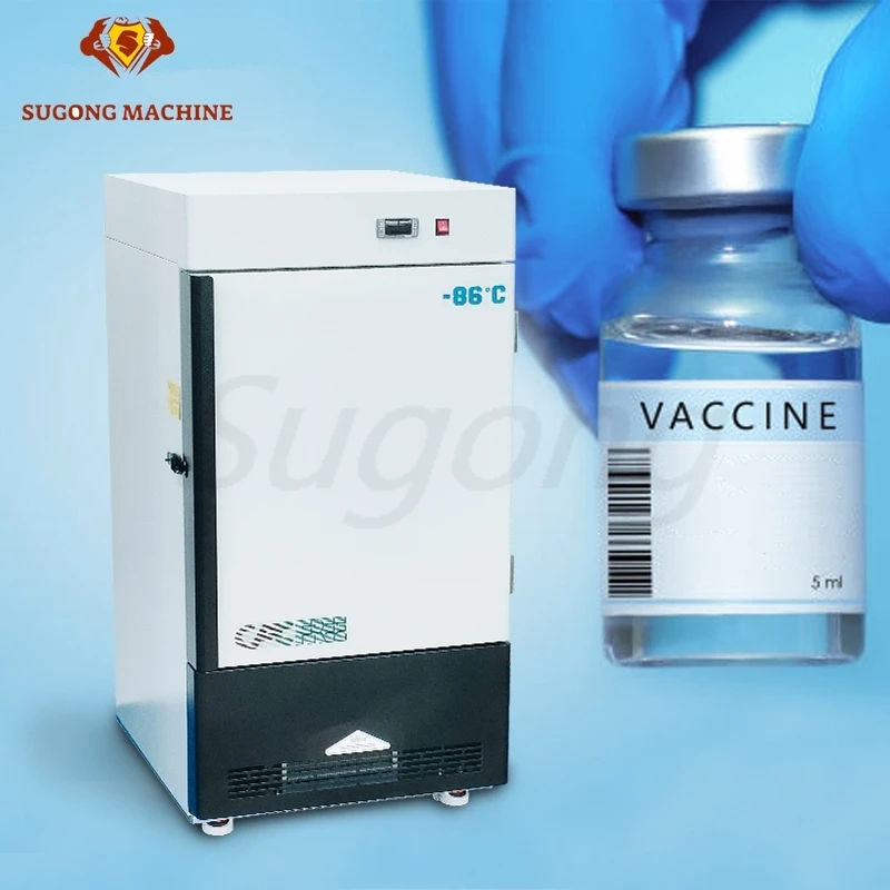 Big Capacity Laboratory -40 -45 Celsius Lower Degrees Deep Vertical Freezer 600L Upright Type