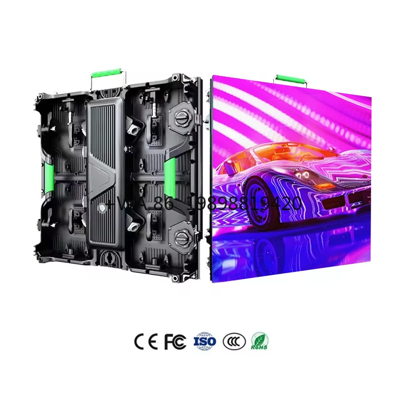 

Видеостенная панель для внутреннего/наружного использования в аренду с индивидуальным разрешением P3.91 P4.81 Водонепроницаемый светодиод высокой яркости