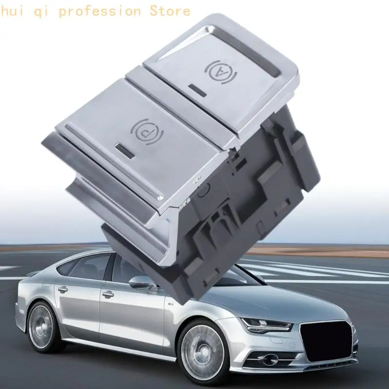 Feststellbremsen-Steuerschalter mit 4K0927225B-Bezugsstück, ABS-Gehäuse und Einraststruktur für Konsolentaste H8WE – Detail 3