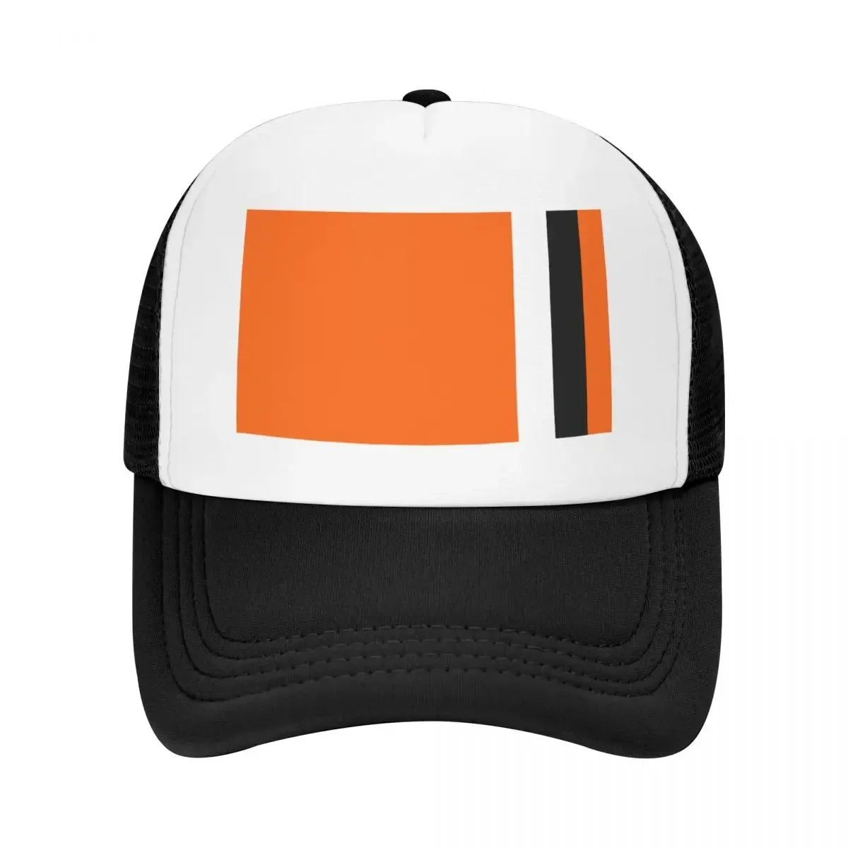 Luton Town Retro Home 1973 -74 Orange and White Black Bars Baseball Cap Sports Cap hiking hat Girl Men's