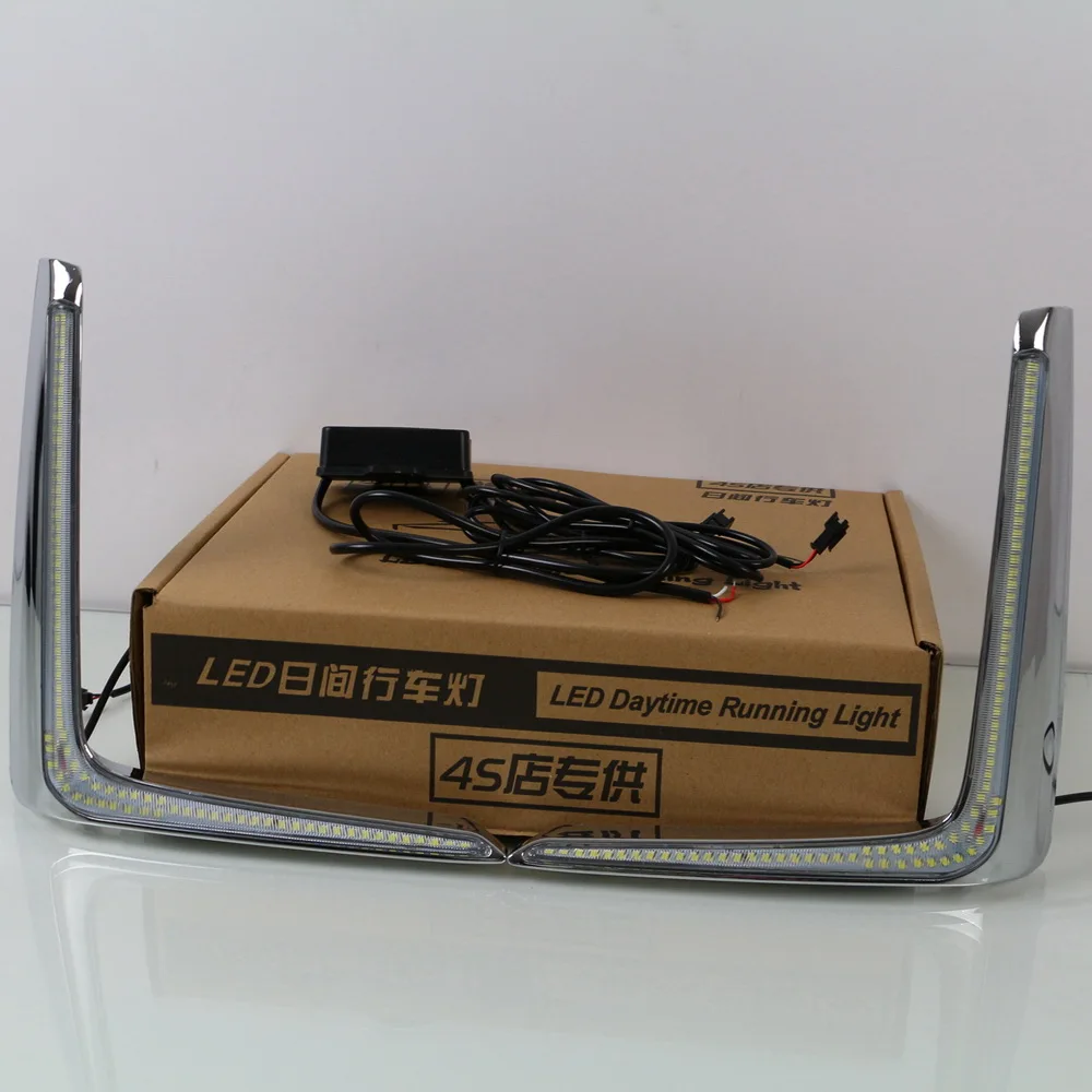 

Дневные ходовые огни July King для Subaru XV 2016-2017, светодиодные DRL 6000K для переднего бампера, замена 1:1