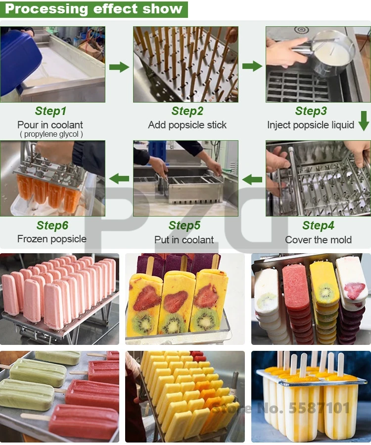 Electric Manual Single Mould Popsicle Machine 110V 220V Commercial Frozen Yogurt Machine Ice Lolly Popsicle Maker Machine images - 6