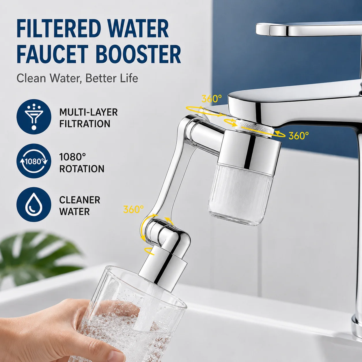 Grifo Mecánico Universal con B - Kitchen Appliances Bundle reseña y precio