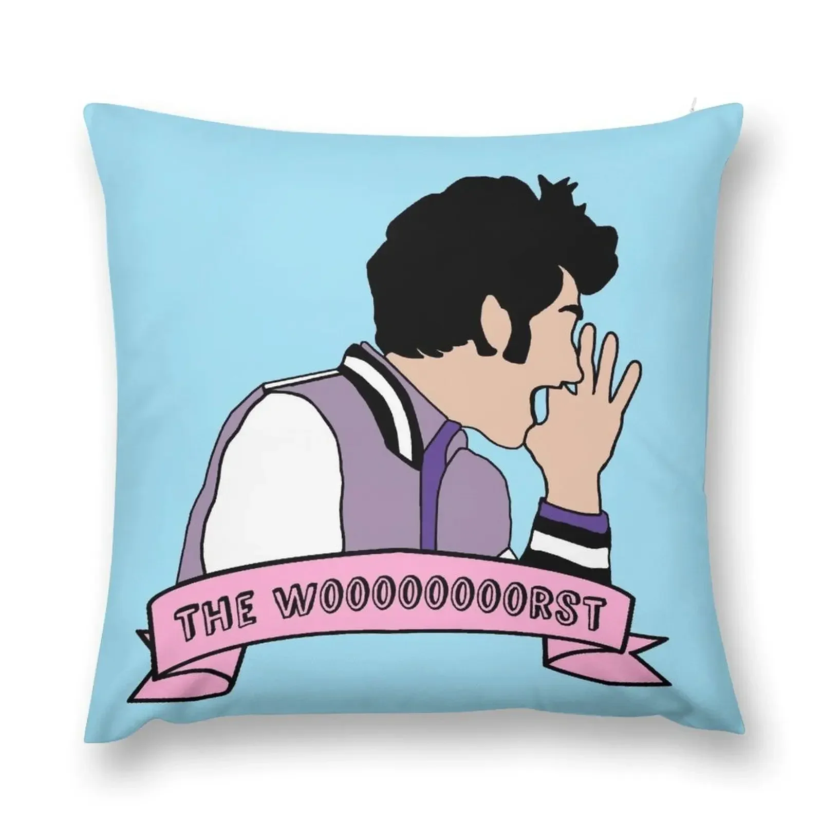 Jean Ralphio The Worst Throw Pillow ornamental pillows for living room sleeping pillows Marble Cushion Cover pillow