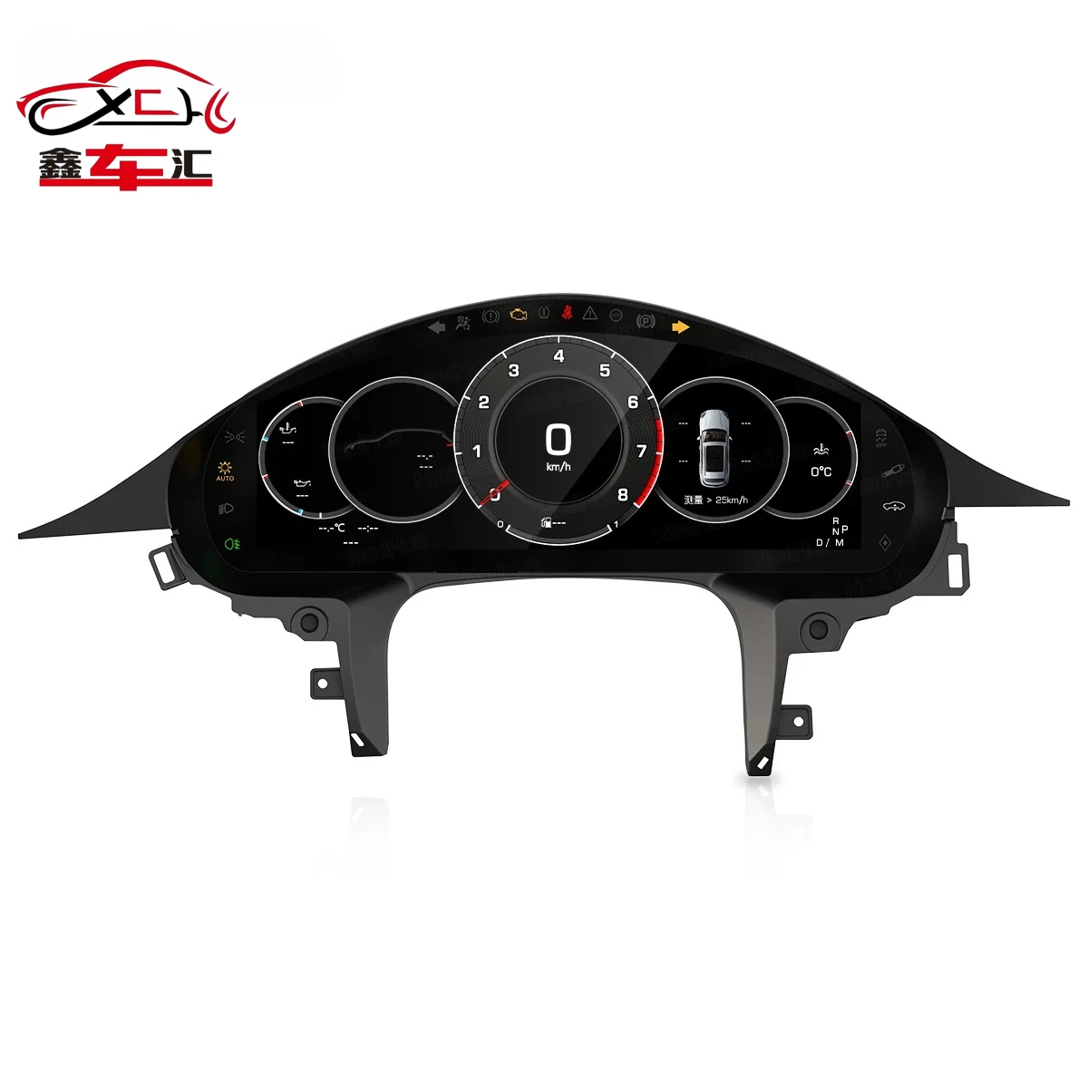 

New 12.3 Inch Car Digital Cluster For Porsche Panamera 2010-2016 LCD Dashboard Panel Speedometer Instrument Kilometer Upgrade