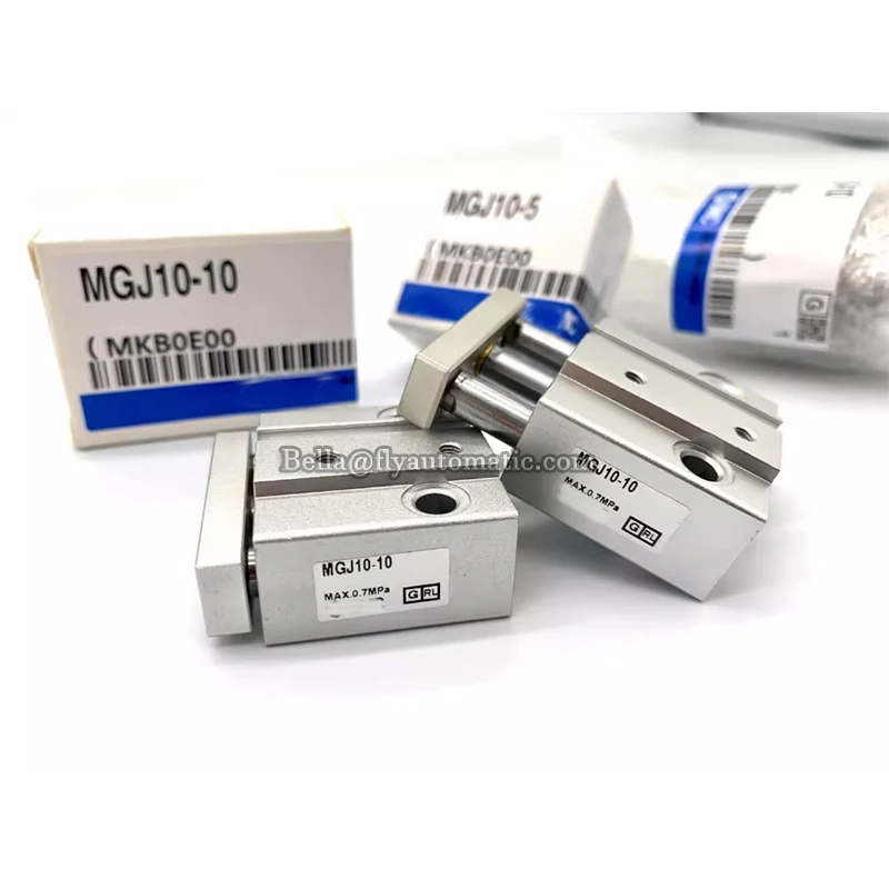 Miniature Guide Rod Cylinder MGJ6-5 MGJ6-10-15-20 MGJ10-5-10-15-20-F8N
