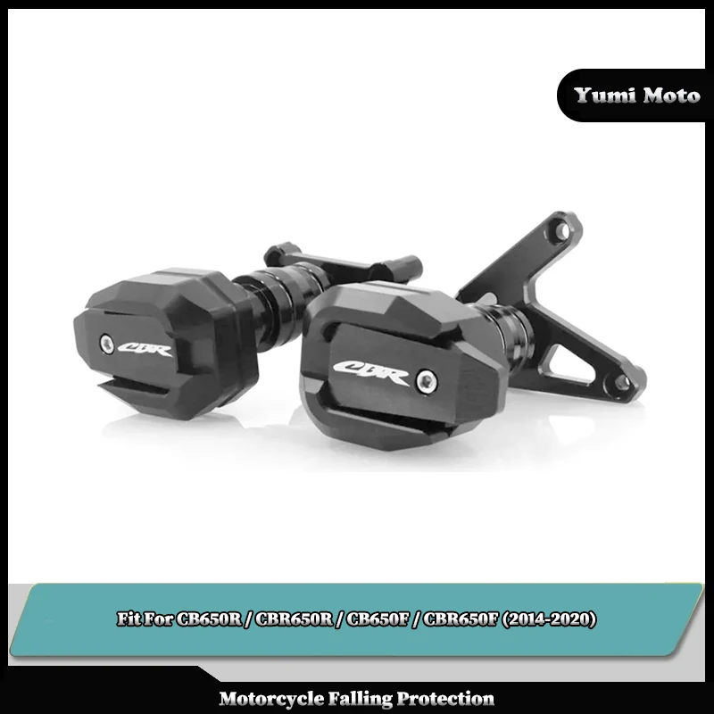 

Fit For HONDA CB650R CBR650R CB650F CBR650F Motorcycle CNC Falling Protection Frame Slider Fairing Guard Crash Pad Protector