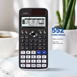 Multifunctional science function calculator-552function Specially designed for student exams, economical packaging，High-End Appe