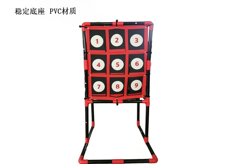 Baseball pitcher Jiugongge portable baseball pitching trainer