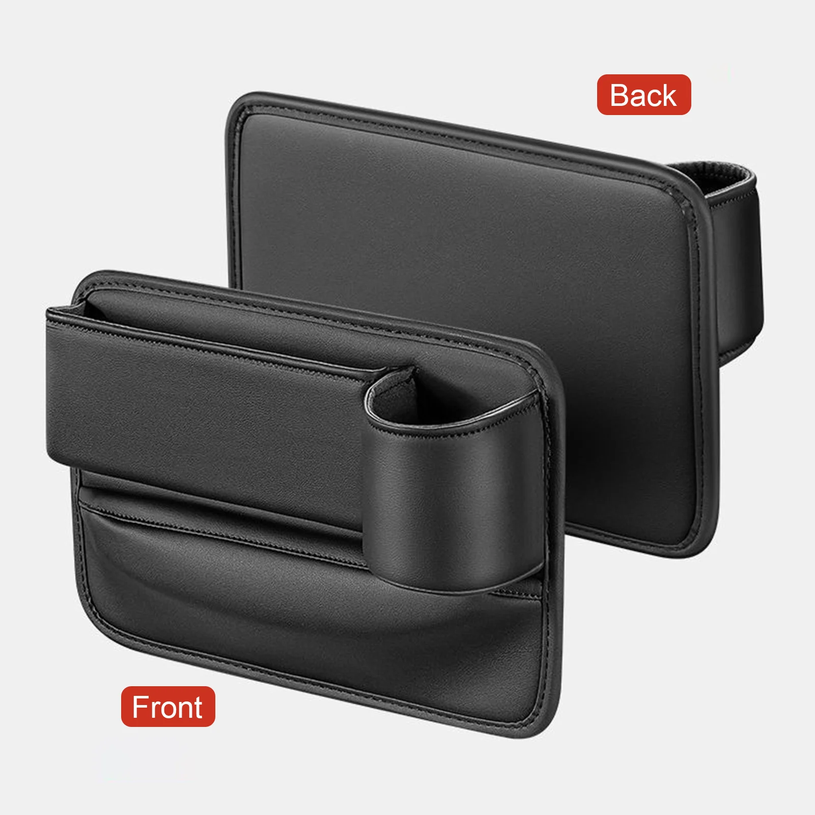 Car Seat Gap Storage Box Humanized Design Waterproof and Anti-Scratch Bag for Phones Glasses Keys Cards
