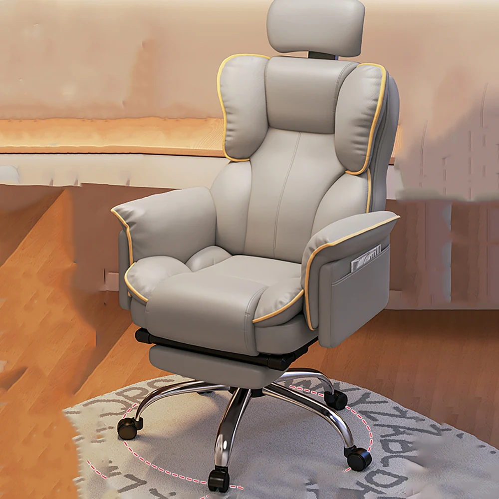 

Comfortable Office Chair Ergonomic Modern Study Comfy Gaming Chair Luxury Relax Swivel Chaise De Jeux Gaming Office Furniture