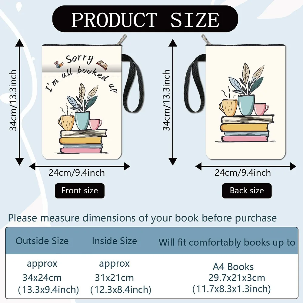 Cloth Book Cover Notebook Wraps Rectangle Book 340x240mm